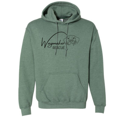 Gildan 18500 Hoodie 1 Color Logo Full Front Thumbnail