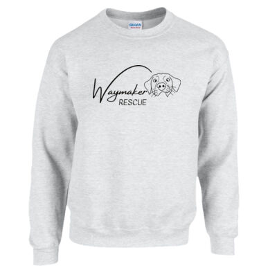 Gildan Crew Neck Sweatshirt 1 color logo full front Thumbnail